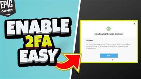 enable 2fa epic games